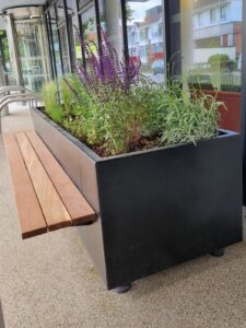 Cruach Design Planter Bench