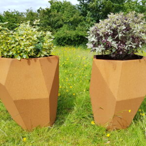 Cruach Design Carraig Cupla Twin Set Planters